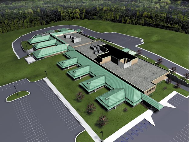 This is BIM model of the Information Technology Lab